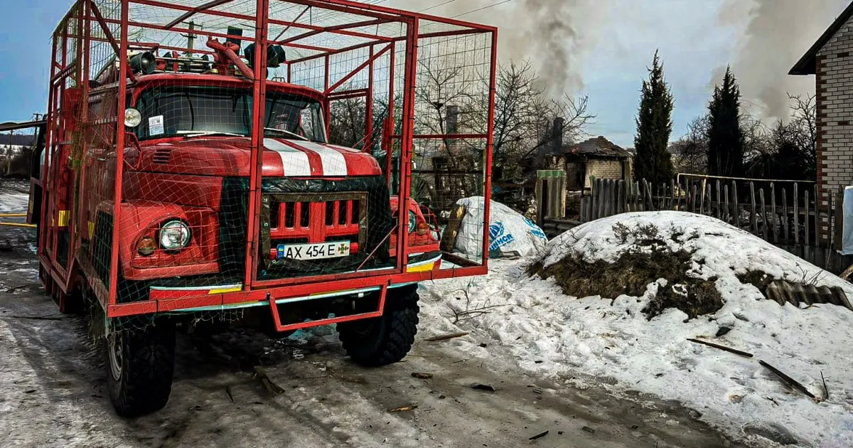 У Харківській області безпілотник з Росії потрапив у житловий район Голубівки.