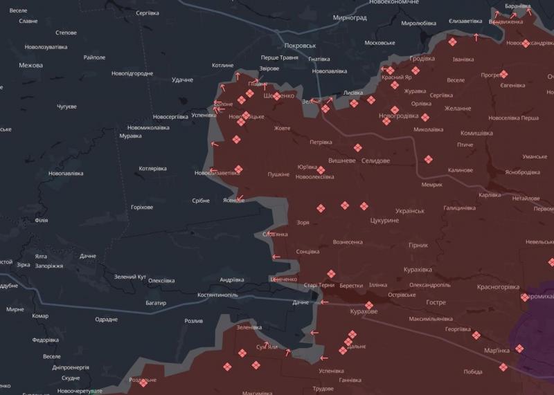 Російські війська взяли під контроль шість населених пунктів - DeepState.