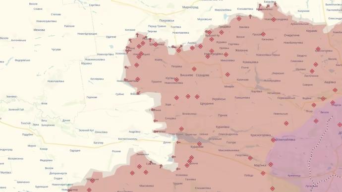 Не лише Донецька область: DeepState продемонстрував, в яких саме населених пунктах російські війська здійснили захоплення.