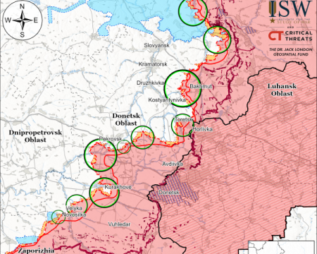 Сили оборони України відновили контроль над втраченими позиціями в районах Харківського та Покровського напрямків.