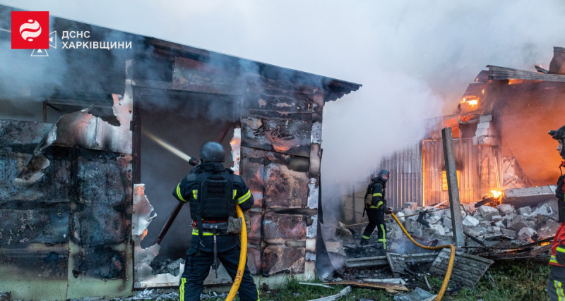 Російські війська здійснили ракетний обстріл Харкова, використовуючи дрони-камікадзе: зафіксовано 10 точних ударів.