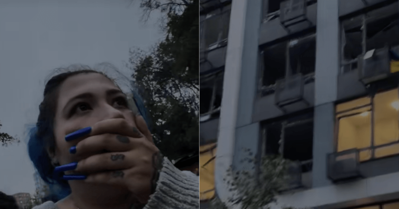 Обстріл столиці України 31 липня – блогерка продемонструвала результати атаки.