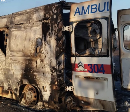 Військові сили Росії вбили двох медичних працівників на Харківщині.