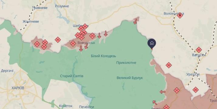 Росія намагається здійснити прорив через кордон на нових ділянках північної частини Харківської області.