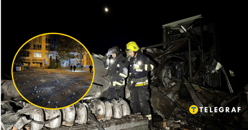 Російські війська завдали удару по Дніпру та складу медикаментів на Київщині. Внаслідок цього зафіксовані руйнування і є поранені (фото)